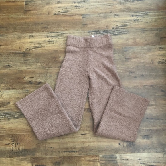 𝅺**NWT** SKIMS Cozy Knit Pants Camel XXS/XS - Picture 9 of 12